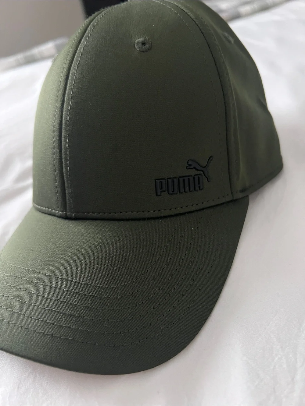 Puma Olive Green Baseball Cap